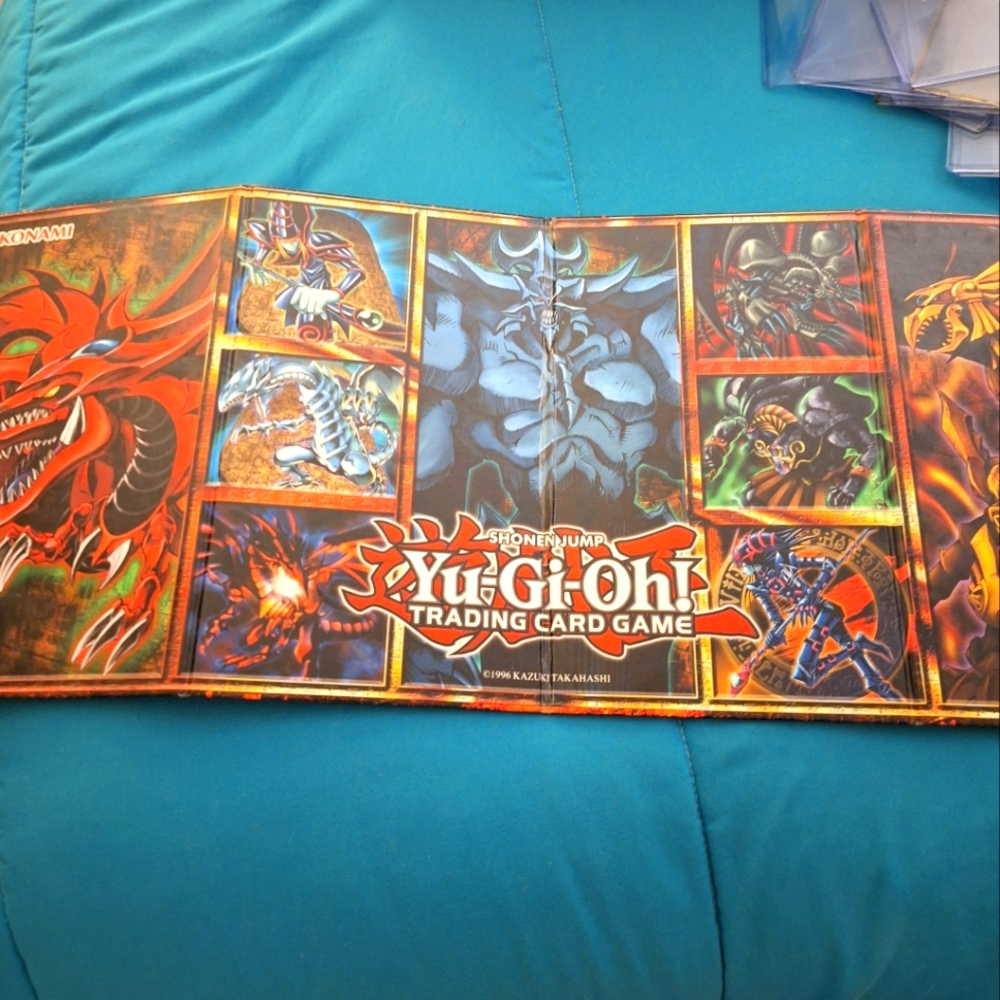 Jump Yu Gi Oh : Playmat 2 Sided Board 1996 MINT COND.